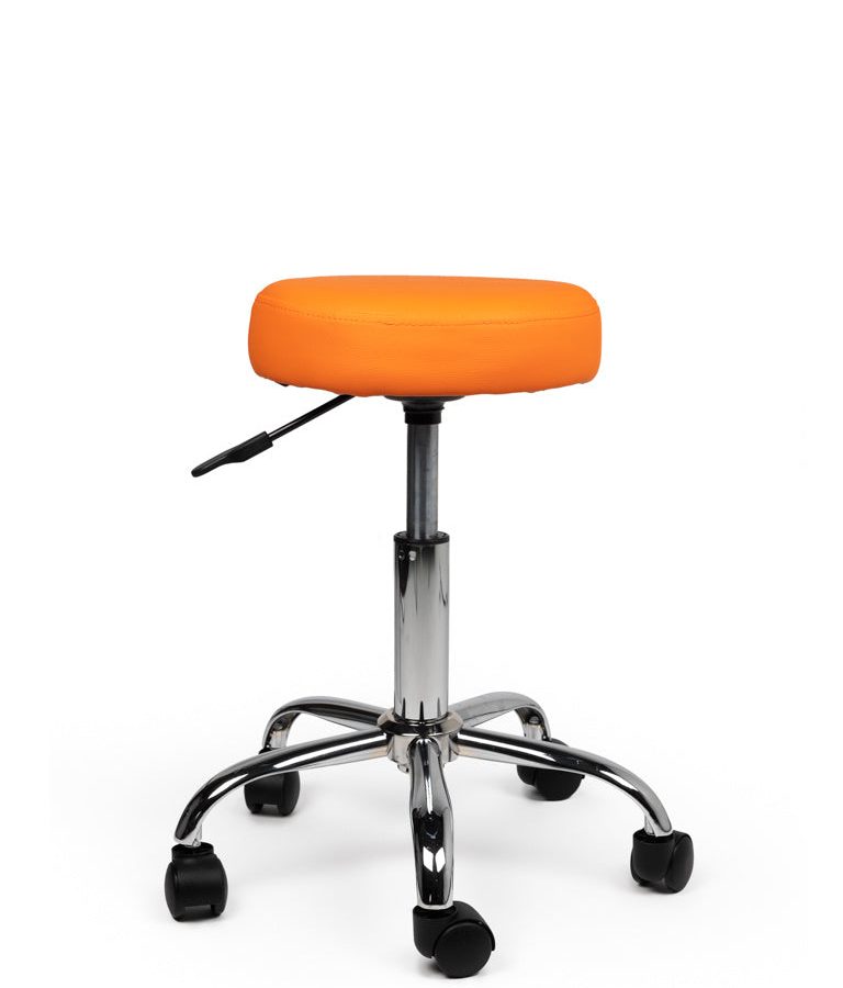 tabouret oranje laag