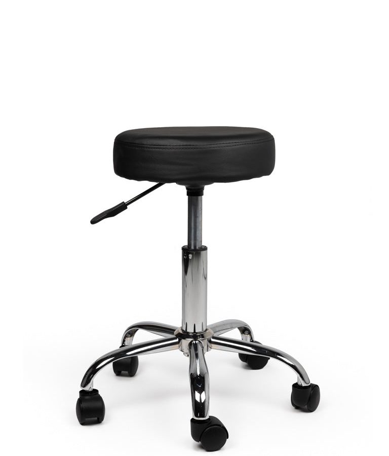 tabouret zwart laag